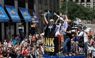 Illustration for article titled Here's How NYC Celebrated the Women's World Cup Champions